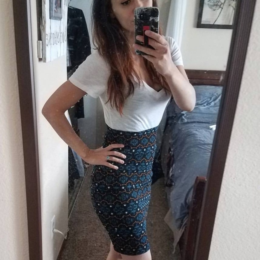 Lularoe Cassie Pencil Skirt